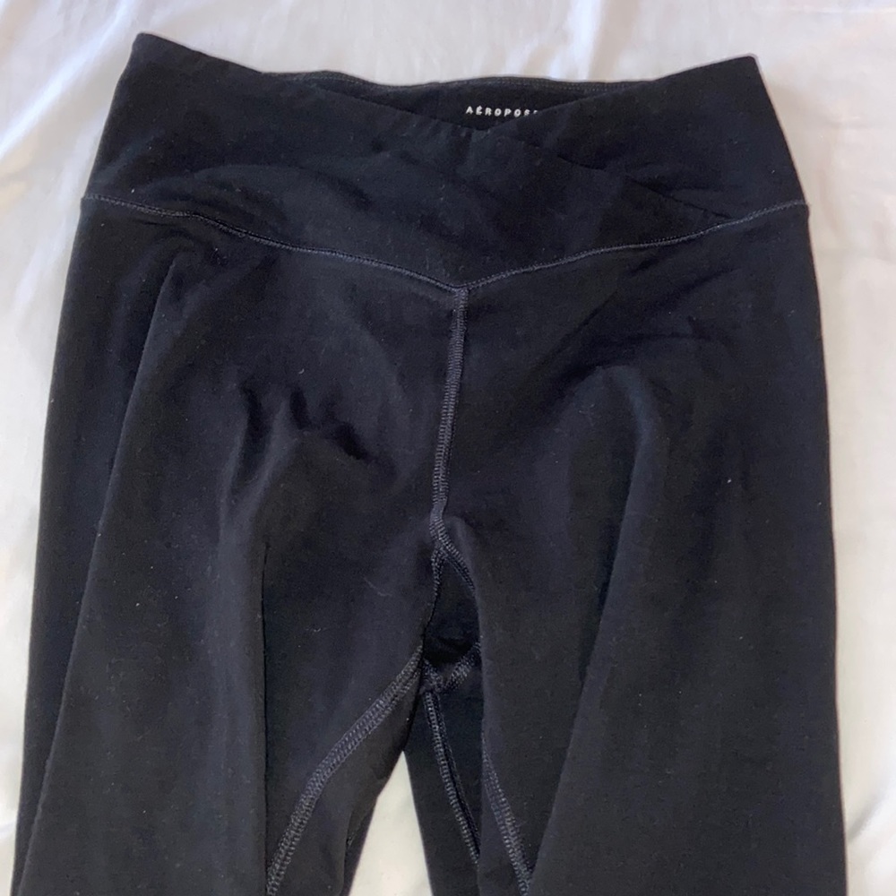 *Brand New* Black Aeropostale crossover leggings